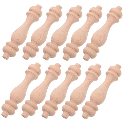 SHINEOFI 10 Stück Massivholz Kürbissäulen Trennwand Treppen Innendekoration Balustrade Unvollendete Baluster Runde Holz Endstücke Zum Basteln Holz Endstücke Zum Basteln Khaki SHINEOFI 10 Stück Massivholz Kürbissäulen Trennwand Treppen Innendekoration Balustrade Unvollendete Baluster Runde Holz Endstücke Zum Basteln Holz Endstücke Zum Basteln Khaki von SHINEOFI