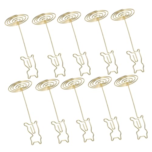 SHINEOFI 10 Stück Metall Memo Clip Kartenhalter Starker Notizhalter für Büro Tischdekoration Hochzeit Geburtstag Party Restaurant Stabile Metallklemme für Dokumente und Notizzettel SHINEOFI 10 Stück Metall Memo Clip Kartenhalter Starker Notizhalter für Büro Tischdekoration Hochzeit Geburtstag Party Restaurant Stabile Metallklemme für Dokumente und Notizzettel von SHINEOFI