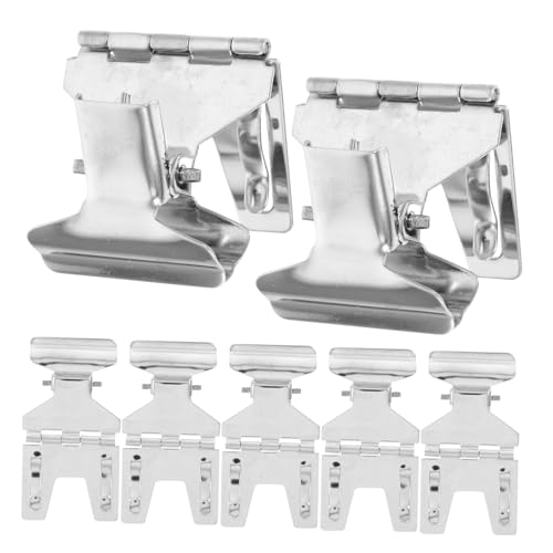 SHINEOFI 10 Stück Preisschildhalter aus Drehbare Metall Clips für Regal Preisschilder und Werbeschilder Vielseitig Einsetzbar in Bäckerei Supermarkt Langlebig und Robust SHINEOFI 10 Stück Preisschildhalter aus Drehbare Metall Clips für Regal Preisschilder und Werbeschilder Vielseitig Einsetzbar in Bäckerei Supermarkt Langlebig und Robust von SHINEOFI