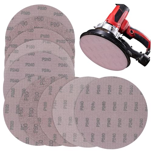 SHINEOFI 10 Stück Schleifpapier Schleifer Körnung Schleifpapier Farbe Schleifgitter Schleifscheibe Fein Trockenbau Haken Sortiert Polieren Rundes Pad Reparatur Detailsieb SHINEOFI 10 Stück Schleifpapier Schleifer Körnung Schleifpapier Farbe Schleifgitter Schleifscheibe Fein Trockenbau Haken Sortiert Polieren Rundes Pad Reparatur Detailsieb von SHINEOFI