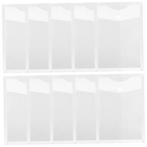SHINEOFI 10 Stück Scrapbook-Aufbewahrungstasche aus Pappe Schule Taschenordner-Organizer storage boxes aufbwahrungs-box briefumschläge Dokumententaschen aus Kunststoff dicke Aktentaschen von SHINEOFI