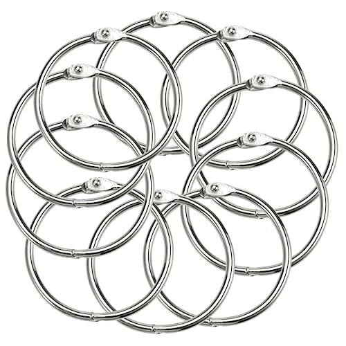 SHINEOFI 10 Stück Spaltring schreibutensilien buchringe Metallwaren Buchbinder metallring Stichworte Buchseite Papierring Ringbuch Ö Schlüsselringe multifunktionaler Schlüsselanhänger Eisen SHINEOFI 10 Stück Spaltring schreibutensilien buchringe Metallwaren Buchbinder metallring Stichworte Buchseite Papierring Ringbuch Ö Schlüsselringe multifunktionaler Schlüsselanhänger Eisen von SHINEOFI