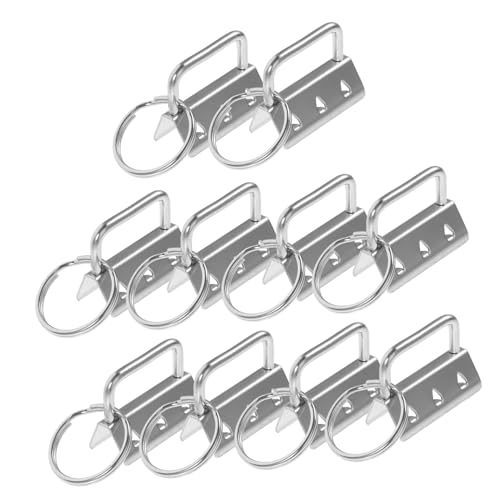 SHINEOFI 10 Stück Taschenzubehör selber machen bookmark buch marker gerätestecker Schlüsselanhängerzubehör netzband tools Armbandclip Befestigungsverschluss Armband Schlüsselanhänger Metall SHINEOFI 10 Stück Taschenzubehör selber machen bookmark buch marker gerätestecker Schlüsselanhängerzubehör netzband tools Armbandclip Befestigungsverschluss Armband Schlüsselanhänger Metall von SHINEOFI