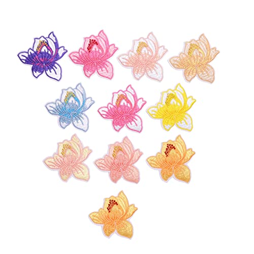SHINEOFI 10 Stück Teiliges Bügelbilder Blumenapplikationen aus Langlebige Aufnäher zum Aufbügeln und Annähen Vielseitig für Kleidung Taschen Hüte DIY Kleidung Reparatur und Dekoration SHINEOFI 10 Stück Teiliges Bügelbilder Blumenapplikationen aus Langlebige Aufnäher zum Aufbügeln und Annähen Vielseitig für Kleidung Taschen Hüte DIY Kleidung Reparatur und Dekoration von SHINEOFI