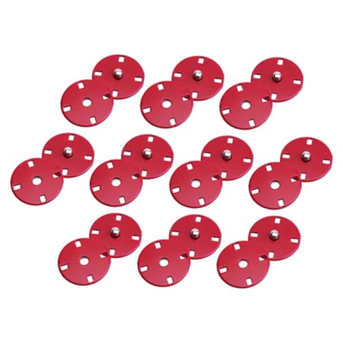 SHINEOFI 10 Stück Teiliges Flacher Runder Zinklegierungs Druckknöpfe Metall Schlankes Leichtes Design für Sichere Unsichtbare Befestigung an Mänteln Jacken und Feinen Stoffen Kratzschonend SHINEOFI 10 Stück Teiliges Flacher Runder Zinklegierungs Druckknöpfe Metall Schlankes Leichtes Design für Sichere Unsichtbare Befestigung an Mänteln Jacken und Feinen Stoffen Kratzschonend von SHINEOFI