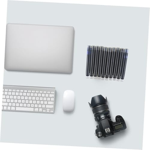 SHINEOFI 10 Stück Teiliges Füller Tintenpatronen Blau Innenmaß Schnelltrocknend Smearproof Kunststoff Nachfüllbar Für Vielfältige Füllfederhalter SHINEOFI 10 Stück Teiliges Füller Tintenpatronen Blau Innenmaß Schnelltrocknend Smearproof Kunststoff Nachfüllbar Für Vielfältige Füllfederhalter von SHINEOFI
