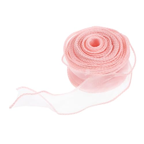 SHINEOFI 10 Stück Teiliges Geschenkband Dekoratives Geschenkband in Altrosa Vielseitig Verwendbar für Geschenkverpackungen Blumensträuße und Kuchen Weiche Strapazierfähige Schleifenbänder von SHINEOFI