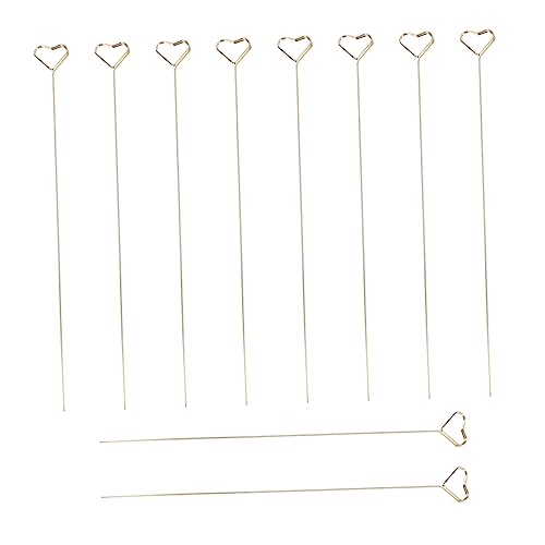 SHINEOFI 10 Stück Teiliges Herzform Memo Clips Set Wiederverwendbare Blumen Deko Klammern Mini Papierhalter für Valentinstag Hochzeit und Romantische Botschaften SHINEOFI 10 Stück Teiliges Herzform Memo Clips Set Wiederverwendbare Blumen Deko Klammern Mini Papierhalter für Valentinstag Hochzeit und Romantische Botschaften von SHINEOFI
