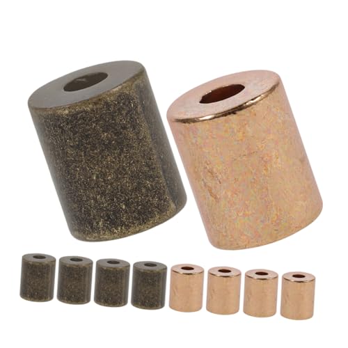 SHINEOFI 10 Stück Teiliges Metall Kordelstopper Schnurverschlüsse für Notizbücher Rucksäcke und Handarbeiten Flexible Metallklemmen für DIY Bastelprojekte SHINEOFI 10 Stück Teiliges Metall Kordelstopper Schnurverschlüsse für Notizbücher Rucksäcke und Handarbeiten Flexible Metallklemmen für DIY Bastelprojekte von SHINEOFI