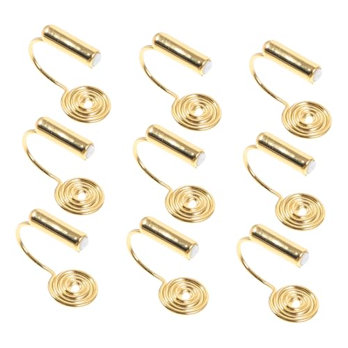 SHINEOFI 10 Stück Teiliges Ohrclip converter aus Kupfer für Damen Sichere Schmerzfreie DIY Ohrclips für Ungepiercte Ohren Langlebig Rostfrei Modische Ohrschmuck befestigung in Gold SHINEOFI 10 Stück Teiliges Ohrclip converter aus Kupfer für Damen Sichere Schmerzfreie DIY Ohrclips für Ungepiercte Ohren Langlebig Rostfrei Modische Ohrschmuck befestigung in Gold von SHINEOFI