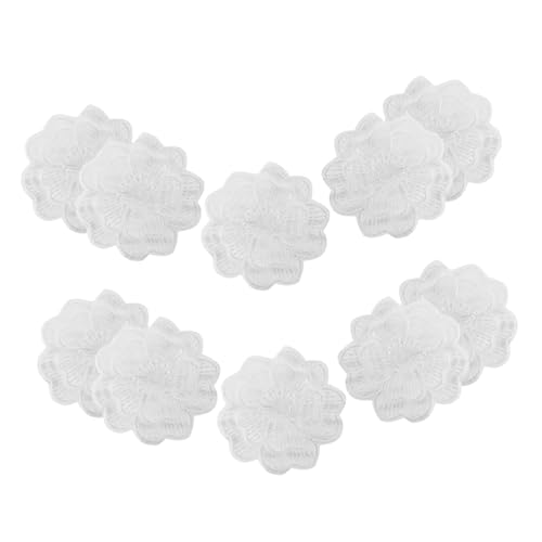SHINEOFI 10 Stück Teiliges Organza Spitzen Patch Selbstklebend für Schnelle Kleiderreparatur Tüllrock Lochfixierung DIY Stickerei Applikationen Modeverzierung für Festliche Outfits SHINEOFI 10 Stück Teiliges Organza Spitzen Patch Selbstklebend für Schnelle Kleiderreparatur Tüllrock Lochfixierung DIY Stickerei Applikationen Modeverzierung für Festliche Outfits von SHINEOFI