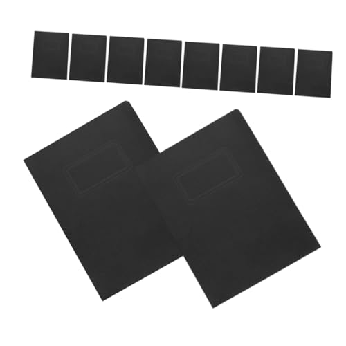SHINEOFI 10 Stück Teiliges Schwarze Papierordner mit Zwei Taschen Großer Fassungsvermögen Professioneller Dokumentenhalter für Büro Schule und Geschäft mit Visitenkartenfach Stabile und SHINEOFI 10 Stück Teiliges Schwarze Papierordner mit Zwei Taschen Großer Fassungsvermögen Professioneller Dokumentenhalter für Büro Schule und Geschäft mit Visitenkartenfach Stabile und von SHINEOFI