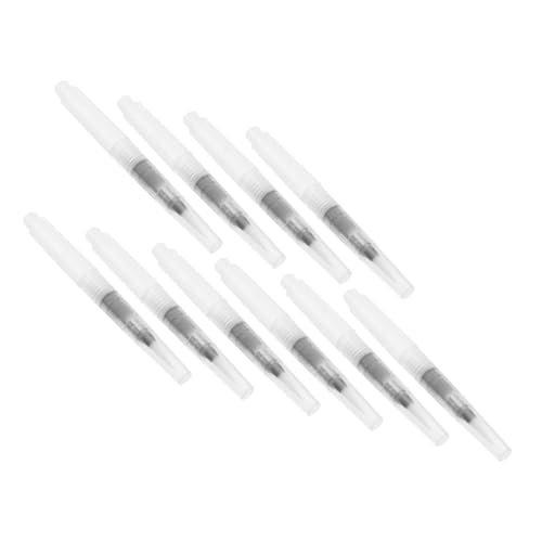 SHINEOFI 10 Stück Teiliges Wasser Pinselstifte mit Einstellbarem Tintenfluss Wasserlöslich Große Spitze für Aquarellfarben Gouache Marker Geeignet für Künstler Studenten SHINEOFI 10 Stück Teiliges Wasser Pinselstifte mit Einstellbarem Tintenfluss Wasserlöslich Große Spitze für Aquarellfarben Gouache Marker Geeignet für Künstler Studenten von SHINEOFI