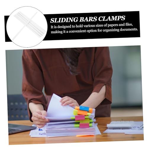 SHINEOFI 10 Stück Transparente Kunststoff Slide Binder mit Ziehstange Flexibel Erweiterbar Sicherer Halt für Dokumente für Büro Schule und Zuhause Praktische Ordnungsmappe für Lose SHINEOFI 10 Stück Transparente Kunststoff Slide Binder mit Ziehstange Flexibel Erweiterbar Sicherer Halt für Dokumente für Büro Schule und Zuhause Praktische Ordnungsmappe für Lose von SHINEOFI