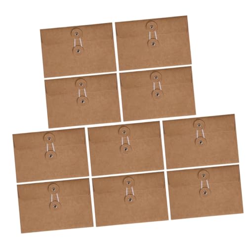 SHINEOFI 10 Stück Vorstellungsbeutel Umschläge Karton Hochzeit für Mailing Braut- Zu Grußkartenhalter Einladungshüllen Briefhalter Briefumschlag Papierhüllkapsel -Tasche Kraftpapier von SHINEOFI