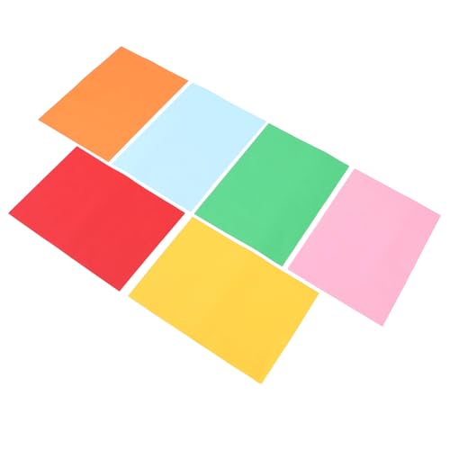 SHINEOFI 100 Blatt Buntpapier Farbiges für Origami Basteln Scrapbooking Bürobedarf Diy Projekte Hohe Farbtreue und Einfache Handhabung von SHINEOFI