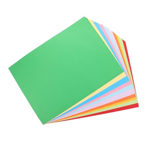 SHINEOFI 100 Blatt Farbiges Kopierpapier A3 Für Den Bürodruck Heimwerkerarbeiten Origami Werbeprojekte Mehrfarbiges Papier Zum Drucken Kreativer Heimwerkerprojekte von SHINEOFI