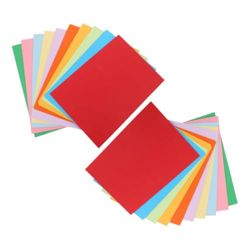 SHINEOFI 100 Blatt Vielseitiges Druckpapier für Bürodrucker Doppelseitiges Origami Papier für Bastelprojekte und Kunsthandwerk Geeignet für Kreative Anwendungen von SHINEOFI