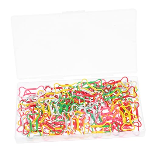 SHINEOFI 100 Stück Bunte Hundeknochen Büroklammern Metall Lesezeichen Clips mit Praktischem Aufbewahrungsbox für Schule Büro Dateien Notizbücher Geschenkidee SHINEOFI 100 Stück Bunte Hundeknochen Büroklammern Metall Lesezeichen Clips mit Praktischem Aufbewahrungsbox für Schule Büro Dateien Notizbücher Geschenkidee von SHINEOFI