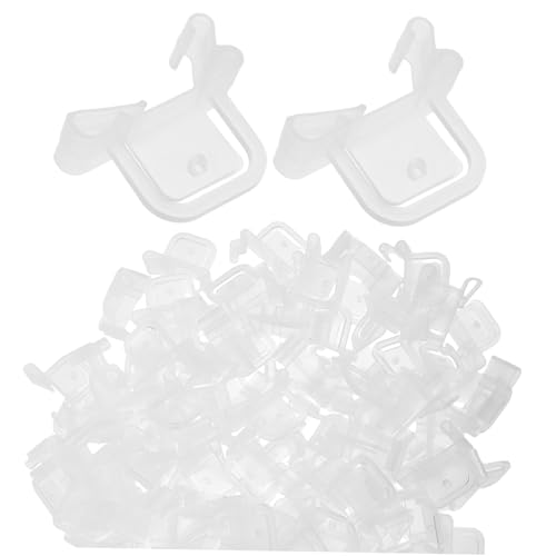 SHINEOFI 100 Stück Clips Kunststofftafeln Transparente Laden Einzelhandels Werbehalter Display Griff Clip Klemmen Beschläge Kartenschnalle Etikett Supermarkt Preisbedarf Regalzubehör SHINEOFI 100 Stück Clips Kunststofftafeln Transparente Laden Einzelhandels Werbehalter Display Griff Clip Klemmen Beschläge Kartenschnalle Etikett Supermarkt Preisbedarf Regalzubehör von SHINEOFI