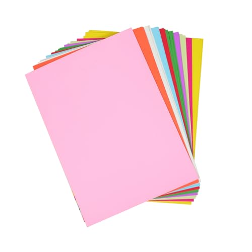 SHINEOFI 100 Stück Farbiges Bastelkarton M² Doppelseitig DIY Papierboard für Kindergarten Bastelbedarf Langlebig und Praktisch SHINEOFI 100 Stück Farbiges Bastelkarton M² Doppelseitig DIY Papierboard für Kindergarten Bastelbedarf Langlebig und Praktisch von SHINEOFI