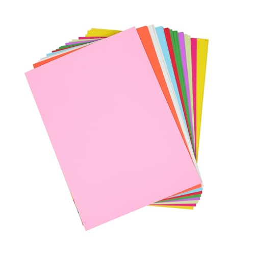 SHINEOFI 100 Stück Farbiges Doppelseitiges Bastelkarton M² Dickes DIY Papier für Grußkarten Kindergarten Schneiden Malen Praktisches Bastelpapier SHINEOFI 100 Stück Farbiges Doppelseitiges Bastelkarton M² Dickes DIY Papier für Grußkarten Kindergarten Schneiden Malen Praktisches Bastelpapier von SHINEOFI