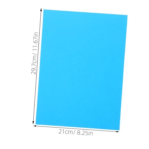 SHINEOFI 100 Stück Farbiges Druckpapier Glatte Oberfläche Schnelltrocknend für Drucken Origami Basteln Schule und Zuhause Blau SHINEOFI 100 Stück Farbiges Druckpapier Glatte Oberfläche Schnelltrocknend für Drucken Origami Basteln Schule und Zuhause Blau von SHINEOFI