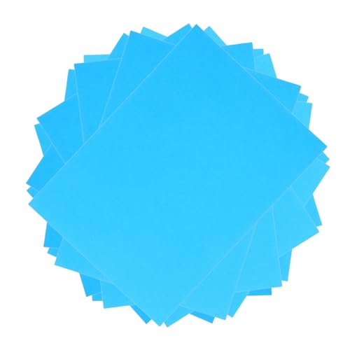 SHINEOFI 100 Stück Farbiges Papier Blau Schnelltrocknend Reißfest für Drucker und Tintenstrahldrucker Hohe Auflösung Doppelseitiger Druck für Schule Büro und Bastelprojekte SHINEOFI 100 Stück Farbiges Papier Blau Schnelltrocknend Reißfest für Drucker und Tintenstrahldrucker Hohe Auflösung Doppelseitiger Druck für Schule Büro und Bastelprojekte von SHINEOFI