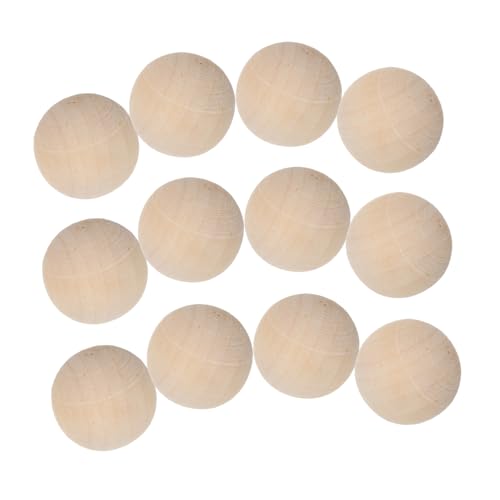 SHINEOFI 100 Stück Glatte Natur holzkugeln ohne Stabile DIY Holzperlen für Schmuckherstellung Bastelprojekte Wohnkultur und Kreative Handwerksarbeiten SHINEOFI 100 Stück Glatte Natur holzkugeln ohne Stabile DIY Holzperlen für Schmuckherstellung Bastelprojekte Wohnkultur und Kreative Handwerksarbeiten von SHINEOFI