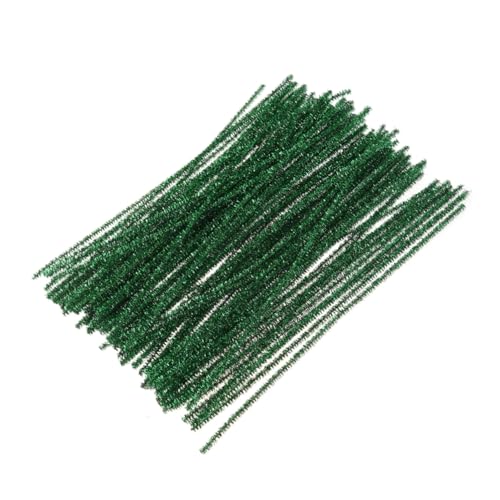 SHINEOFI 100 Stück Glitzer-Drehstab Dekoration grüne Chenille-Stiele Dekorate Weihnachtsbaum Lametta Chenille-Stiele Weihnachten Ornament kleinkind handwerk Baumdekor verdrehte Stiele SHINEOFI 100 Stück Glitzer-Drehstab Dekoration grüne Chenille-Stiele Dekorate Weihnachtsbaum Lametta Chenille-Stiele Weihnachten Ornament kleinkind handwerk Baumdekor verdrehte Stiele von SHINEOFI