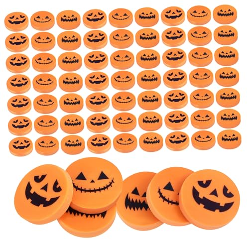 SHINEOFI 100 Stück Halloween Radiergummis Bunte Mini Kürbis Radiergummis Bulk Papierfreundlich für Bleistiftmarkierungen als Schulbedarf Partygeschenke und Dekorationen SHINEOFI 100 Stück Halloween Radiergummis Bunte Mini Kürbis Radiergummis Bulk Papierfreundlich für Bleistiftmarkierungen als Schulbedarf Partygeschenke und Dekorationen von SHINEOFI