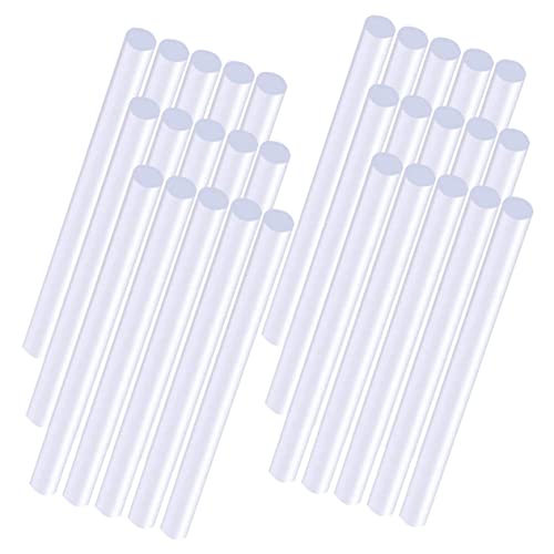 SHINEOFI 100 Stück Heißklebesticks Transparent für DIY Projekte und Reparaturen für Kunst und Bastelarbeiten Hohe Klebekraft Kompatibel mit Heißklebepistolen von SHINEOFI