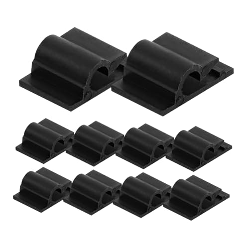 SHINEOFI 100 Stück Linecard klemmen Kabelklemmen schreibtisch kabelhalter Kabelführungshalter Befestigungsschelle Inhaber Auto Batteriekabel Kabelclips Kabelclip mit Selbstklebeband Black SHINEOFI 100 Stück Linecard klemmen Kabelklemmen schreibtisch kabelhalter Kabelführungshalter Befestigungsschelle Inhaber Auto Batteriekabel Kabelclips Kabelclip mit Selbstklebeband Black von SHINEOFI