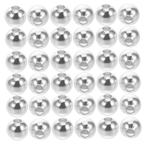 SHINEOFI 100 Stück Metallperlen Abstandshalter lose Perlen lose Abstandsperlen runde Abstandsperlen Verbindungsperlen Halskettenhalterperlen Mini -Metallhalterperle Runde Perlen Silber SHINEOFI 100 Stück Metallperlen Abstandshalter lose Perlen lose Abstandsperlen runde Abstandsperlen Verbindungsperlen Halskettenhalterperlen Mini -Metallhalterperle Runde Perlen Silber von SHINEOFI