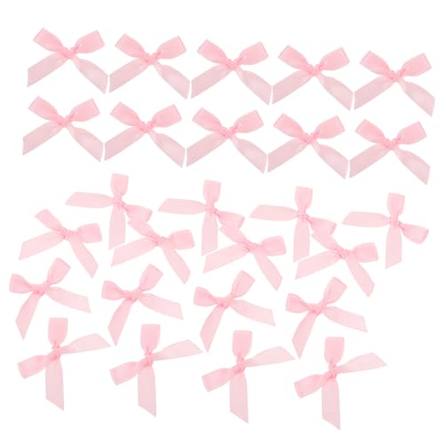 SHINEOFI 100 Stück Mini Satin Schleifen Handgefertigte Dekorative Bänder für Diy Projekte Nähen Scrapbooking Geschenkverpackung und Partydekorationen Strapazierfähigem Polyester von SHINEOFI