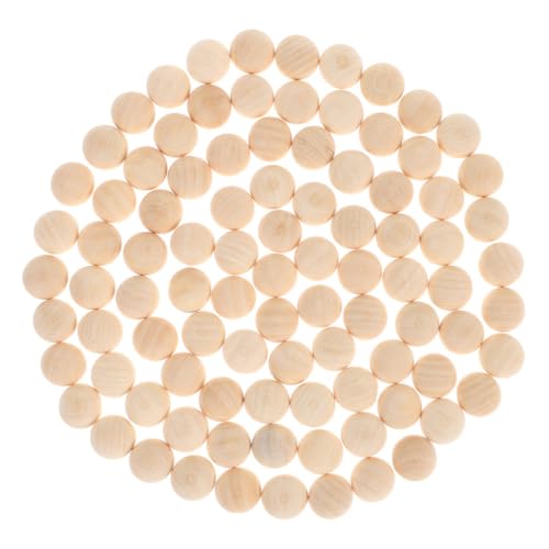 SHINEOFI 100 Stück Natürliche Halbrunde Holzkugeln Unbehandelte Holz Halbkugel Perlen für Diy Bastelprojekte Schmuck Schulprojekte und Dekorative Kunstwerke SHINEOFI 100 Stück Natürliche Halbrunde Holzkugeln Unbehandelte Holz Halbkugel Perlen für Diy Bastelprojekte Schmuck Schulprojekte und Dekorative Kunstwerke von SHINEOFI