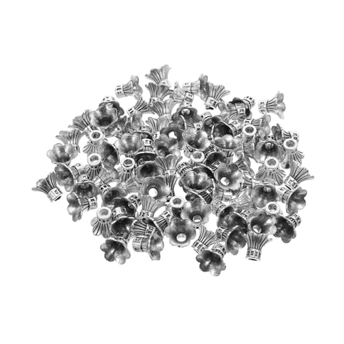 SHINEOFI 100 Stück Perlenkappen Für Halsketten Perlenkappen Zum Basteln Schmuck Blumenkappen Abstandskappen Für Schmuck Für Abstandskappen Zum Basteln SHINEOFI 100 Stück Perlenkappen Für Halsketten Perlenkappen Zum Basteln Schmuck Blumenkappen Abstandskappen Für Schmuck Für Abstandskappen Zum Basteln von SHINEOFI