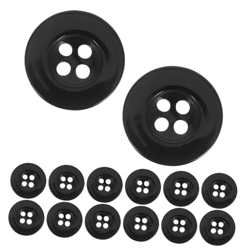 SHINEOFI 100 Stück Runde Resin Knöpfe mit Löchern Kante Stabile Leichte Ansteckknöpfe für Blazer Hemden Anzüge Vielseitig zum Nähen und DIY Kleidung SHINEOFI 100 Stück Runde Resin Knöpfe mit Löchern Kante Stabile Leichte Ansteckknöpfe für Blazer Hemden Anzüge Vielseitig zum Nähen und DIY Kleidung von SHINEOFI