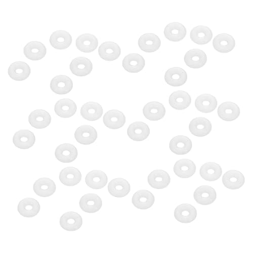 SHINEOFI 100 Stück Runde Silikon Stopper Perlen für Schmuckherstellung Anti rutsch Gummi Spacer Perlen für Armbänder und Halsketten Langlebig und Verschleißfest SHINEOFI 100 Stück Runde Silikon Stopper Perlen für Schmuckherstellung Anti rutsch Gummi Spacer Perlen für Armbänder und Halsketten Langlebig und Verschleißfest von SHINEOFI