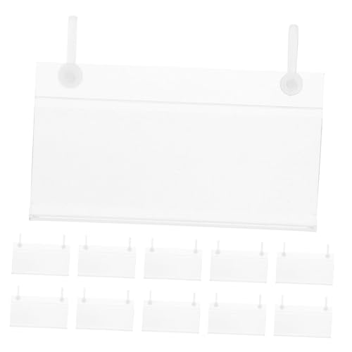 SHINEOFI 100 Stück Schilderklammern Für Die Anzeige Von Supermarkt Preisregalen Supermarkt Etikettenhalter Einzelhandels Schilderhalter Anzeigeklammerhalter Durchsichtige Kunststoff SHINEOFI 100 Stück Schilderklammern Für Die Anzeige Von Supermarkt Preisregalen Supermarkt Etikettenhalter Einzelhandels Schilderhalter Anzeigeklammerhalter Durchsichtige Kunststoff von SHINEOFI