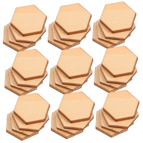 SHINEOFI 100 Stück Sechseckige Buchenholz Dekorative Holzornamente für DIY Bastelarbeiten Hochzeit Geburtstagsfeier Weihnachtsdeko Natürliches Holz Handwerksschmuck SHINEOFI 100 Stück Sechseckige Buchenholz Dekorative Holzornamente für DIY Bastelarbeiten Hochzeit Geburtstagsfeier Weihnachtsdeko Natürliches Holz Handwerksschmuck von SHINEOFI