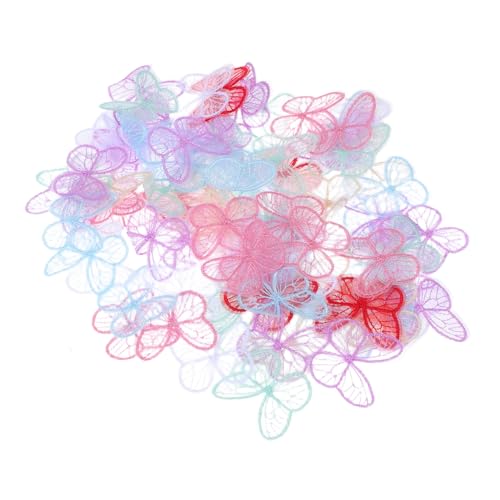 SHINEOFI 100 Stück Spitzen Schmetterling Applikationen Stickerei Patch für Brautkleider Hochzeit Dekoration Handgefertigt aus Weicher Spitze Vielseitig für Kleider Hemden Hosen Jacken DIY SHINEOFI 100 Stück Spitzen Schmetterling Applikationen Stickerei Patch für Brautkleider Hochzeit Dekoration Handgefertigt aus Weicher Spitze Vielseitig für Kleider Hemden Hosen Jacken DIY von SHINEOFI