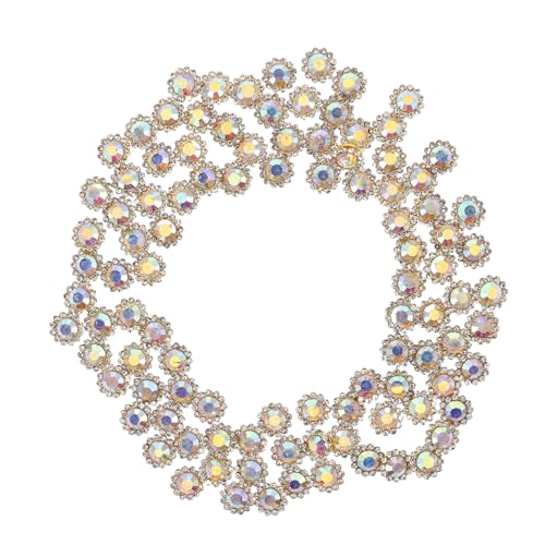 SHINEOFI 100 Stück Strassknöpfe: Strass-blumenverzierungen, Charms Zur Schmuckherstellung – Bastelbedarf, Haaraccessoires Für Frauen SHINEOFI 100 Stück Strassknöpfe: Strass-blumenverzierungen, Charms Zur Schmuckherstellung – Bastelbedarf, Haaraccessoires Für Frauen von SHINEOFI