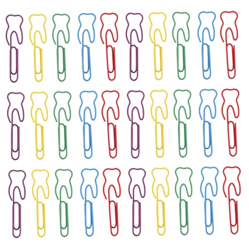 SHINEOFI 100 Stück Teiliges Bunte Büroklammern aus Robustem Metall Kleine Mini Paper Clips für Notizen Kreative Organisationsclips für Büro Schule und Bastelprojekte von SHINEOFI