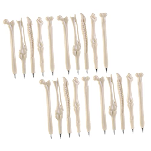SHINEOFI 100 Stück Teiliges Halloween Kugelschreiber Knochenform Schwarz Schreibstifte für Schüler Kreative Tragbare Schreibwerkzeuge für Schule und Büro SHINEOFI 100 Stück Teiliges Halloween Kugelschreiber Knochenform Schwarz Schreibstifte für Schüler Kreative Tragbare Schreibwerkzeuge für Schule und Büro von SHINEOFI