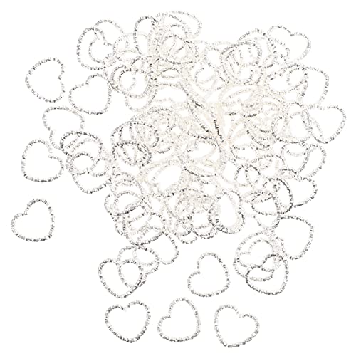 SHINEOFI 100 Stück Teiliges Silberne Herzform Schlüsselringe aus Leichte DIY Schmuck Ringe zum Basteln von Individuellen Anhängern und Schlüsselanhängern Robust und Einfach zu Verbinden SHINEOFI 100 Stück Teiliges Silberne Herzform Schlüsselringe aus Leichte DIY Schmuck Ringe zum Basteln von Individuellen Anhängern und Schlüsselanhängern Robust und Einfach zu Verbinden von SHINEOFI