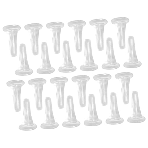 SHINEOFI 100 Stück Transparente Kunststoff Ohrstecker Verschlüsse Weiche Anti rutsch Ohrring Stopper für Ohrstecker Hautfreundliche Ohrring Rückseiten Geeignet für Schmuckherstellung und SHINEOFI 100 Stück Transparente Kunststoff Ohrstecker Verschlüsse Weiche Anti rutsch Ohrring Stopper für Ohrstecker Hautfreundliche Ohrring Rückseiten Geeignet für Schmuckherstellung und von SHINEOFI