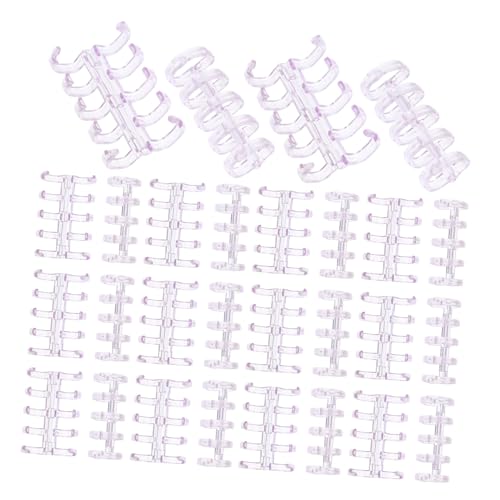 SHINEOFI 100 Stück Transparente Offene Kunststoff-binder-ringe Wiederverwendbare Lose Ringbügelclips für Karteikarten und Papierbindung Vielseitig Einsetzbar für Büro und Organisation SHINEOFI 100 Stück Transparente Offene Kunststoff-binder-ringe Wiederverwendbare Lose Ringbügelclips für Karteikarten und Papierbindung Vielseitig Einsetzbar für Büro und Organisation von SHINEOFI