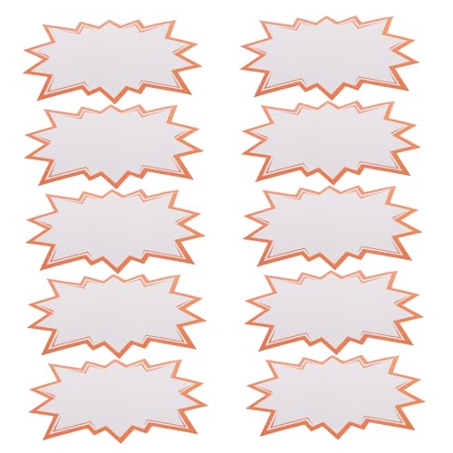 SHINEOFI 100 Stück Verkaufs Preisschilder Sternform Blanko Preisetiketten für Einzelhandel Garage und Partys Vielseitige Auffällige Preisdisplay Tags zur Einfachen Anwendung SHINEOFI 100 Stück Verkaufs Preisschilder Sternform Blanko Preisetiketten für Einzelhandel Garage und Partys Vielseitige Auffällige Preisdisplay Tags zur Einfachen Anwendung von SHINEOFI