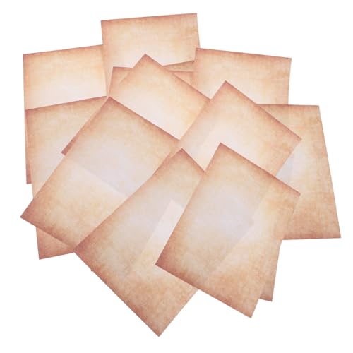 SHINEOFI 100 Stück Vintage Briefpapier Doppelseitig Bedruckt Altmodisch Rustikal für Diy Basteln Scrapbooking Schreiben mit Tintenresistenter Oberfläche und Vielseitiger Nutzung SHINEOFI 100 Stück Vintage Briefpapier Doppelseitig Bedruckt Altmodisch Rustikal für Diy Basteln Scrapbooking Schreiben mit Tintenresistenter Oberfläche und Vielseitiger Nutzung von SHINEOFI